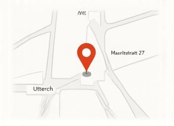 Map pinpointing GezondLeven clinic in Utrecht