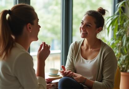 Personal health coaching session