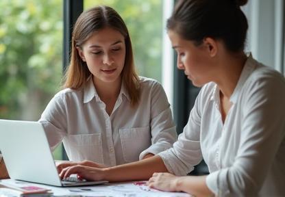 Nutritionist consulting on weight loss